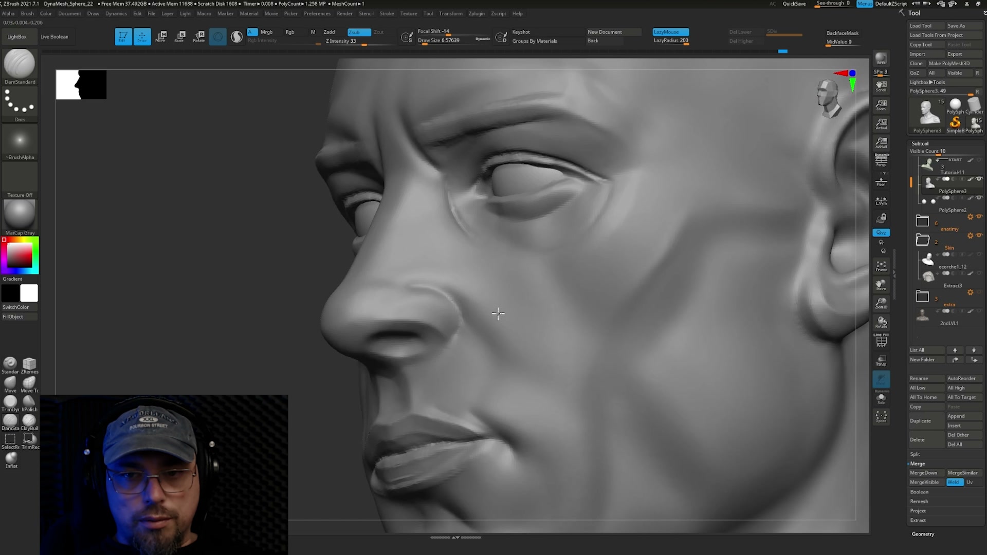 Sculptez votre première tête